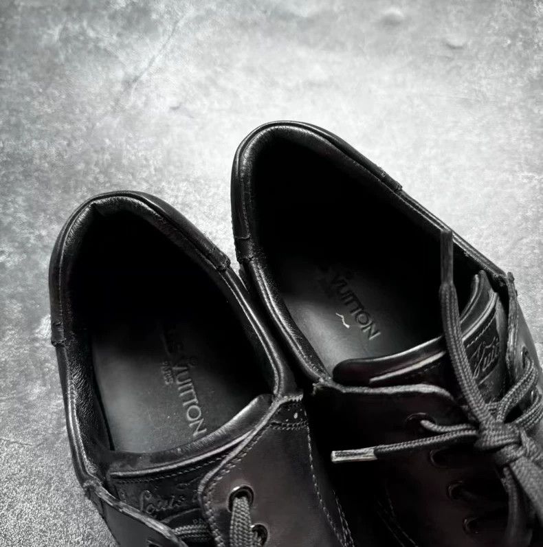 Louis Vuitton Louis Vuitton Derby Leather Shoes UK8.5 Size US 9.5 / EU 42-43 - 7 Thumbnail