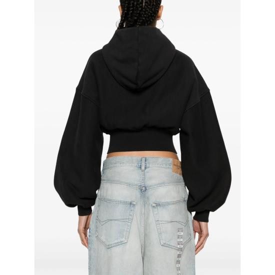T by Alexander Wang T BY ALEXANDER WANG Women Hoodies 4CC1242077 020A BLACK Size XS / US 0-2 / IT 36-38 - 2 Thumbnail