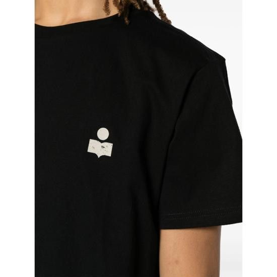 Isabel Marant ISABEL MARANT Men T-Shirts B1N19H TS0047HA BKEC BLACK Size US M / EU 48-50 / 2 - 2 Thumbnail