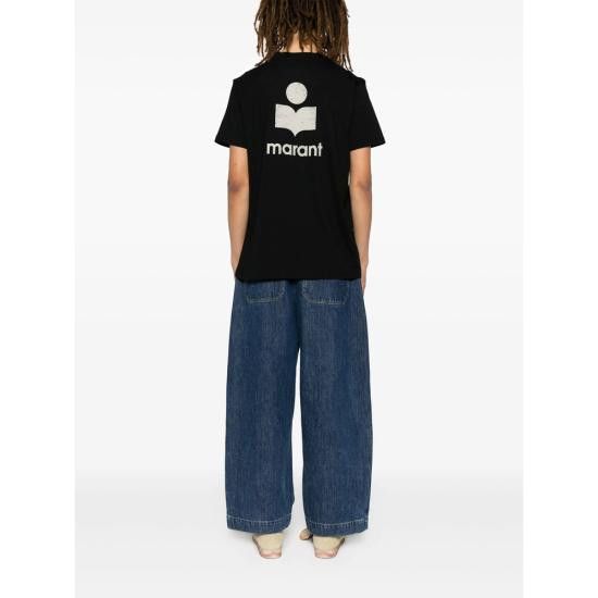 Isabel Marant ISABEL MARANT Men T-Shirts B1N19H TS0047HA BKEC BLACK Size US XL / EU 56 / 4 - 5 Thumbnail