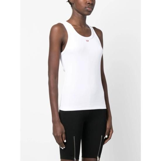 Diesel DIESEL Women Tops 0EJAI A05104 100 WHITE Size S / US 4 / IT 40 - 4 Thumbnail