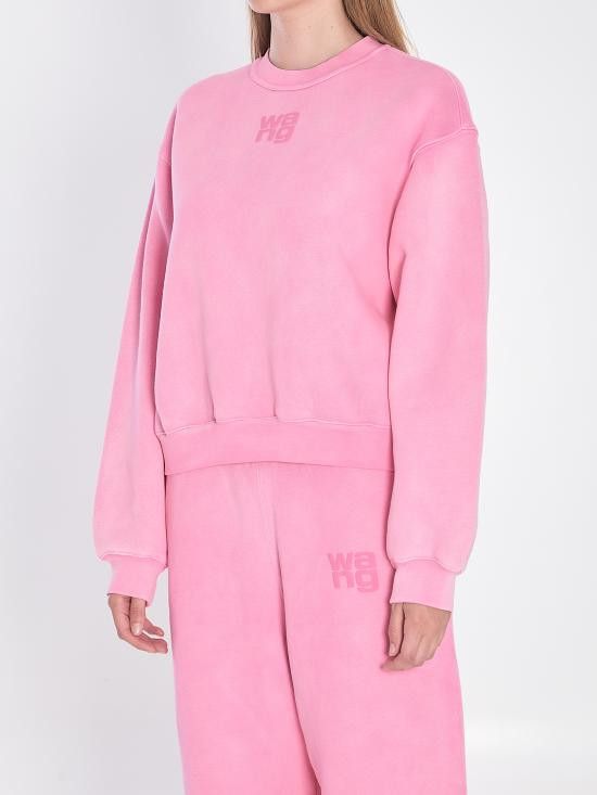 Alexander Wang ALEXANDER WANG Women Sweater 4CC3241518 PINK Size M / US 6-8 / IT 42-44 - 2 Thumbnail
