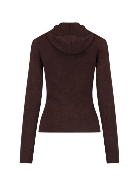 Victoria Beckham VICTORIA BECKHAM Women Hoodies 1325KTP006406A DARK CHOCOLATE Brown Size M / US 6-8 / IT 42-44 - 2 Thumbnail