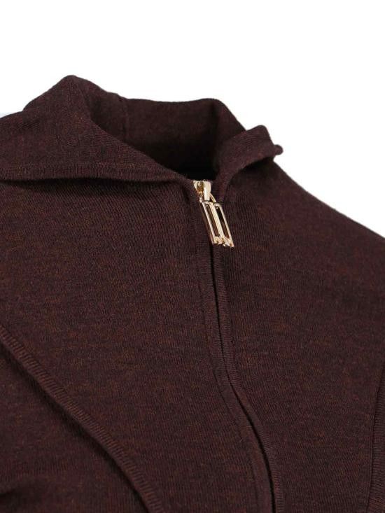 Victoria Beckham VICTORIA BECKHAM Women Hoodies 1325KTP006406A DARK CHOCOLATE Brown Size M / US 6-8 / IT 42-44 - 3 Thumbnail