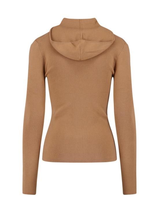 Victoria Beckham VICTORIA BECKHAM Women Hoodies 1325KTP006406A CAMEL Brown Size M / US 6-8 / IT 42-44 - 2 Thumbnail