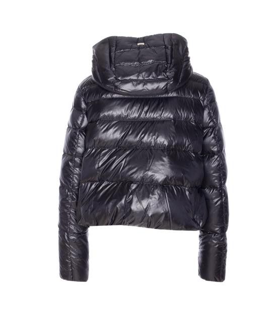 Herno HERNO Women Bubble Jackets PI00124DR 12017Z9300 Black Size S / US 4 / IT 40 - 2 Thumbnail