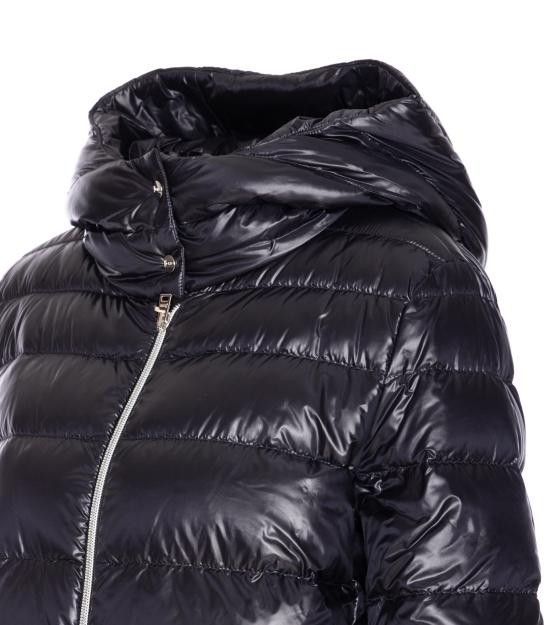 Herno HERNO Women Bubble Jackets PI00124DR 12017Z9300 Black Size M / US 6-8 / IT 42-44 - 3 Thumbnail