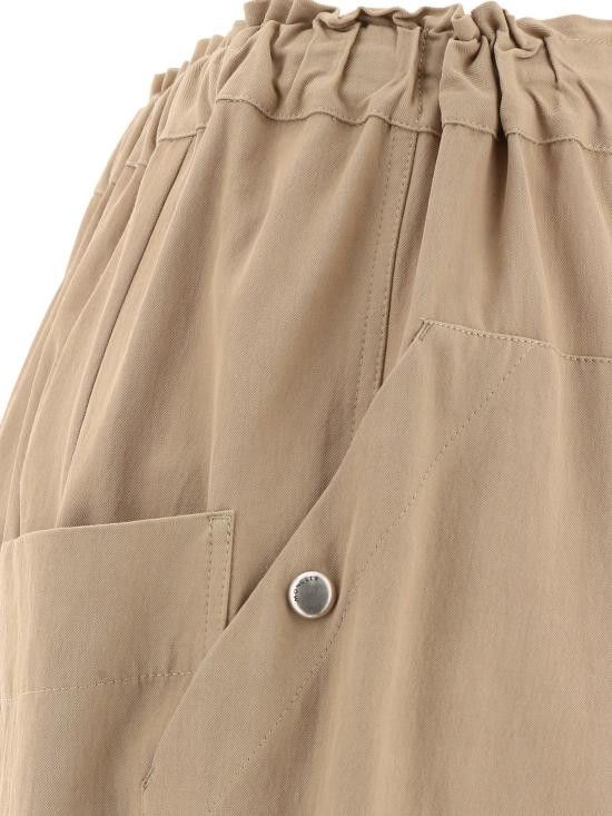 Moncler MONCLER Women Straight Pants 2A00001 M14352A3 Beige Size 28" / US 6 / IT 42 - 4 Thumbnail