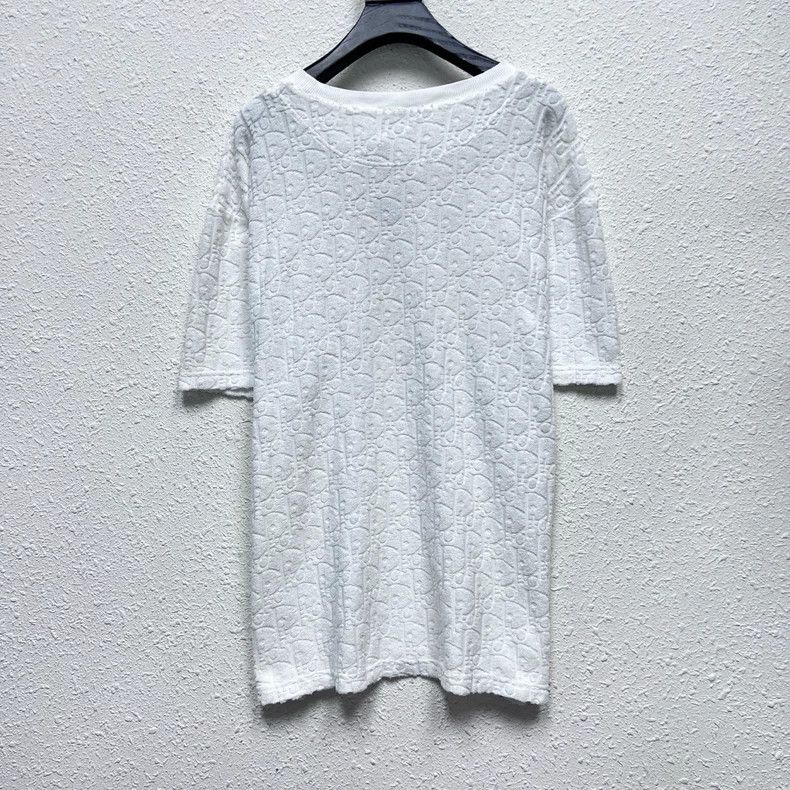 Dior Dior Embossed Logo Towel Short Sleeve Shirt Size US L / EU 52-54 / 3 - 2 Thumbnail