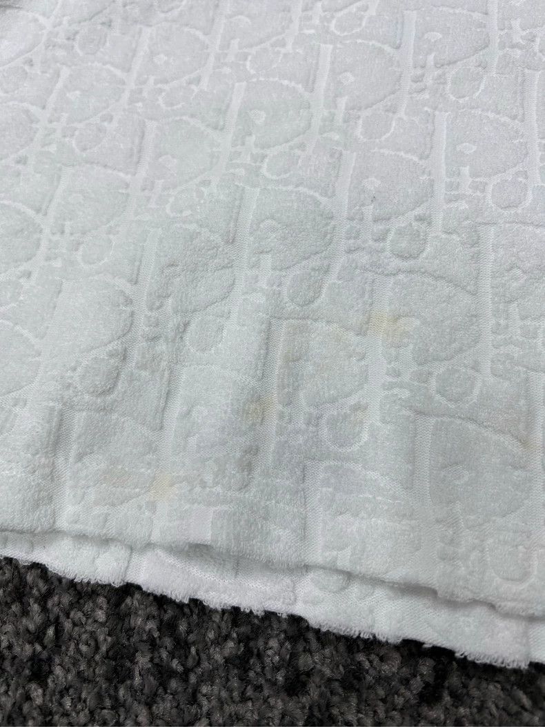 Dior Dior Embossed Logo Towel Short Sleeve Shirt Size US L / EU 52-54 / 3 - 6 Thumbnail