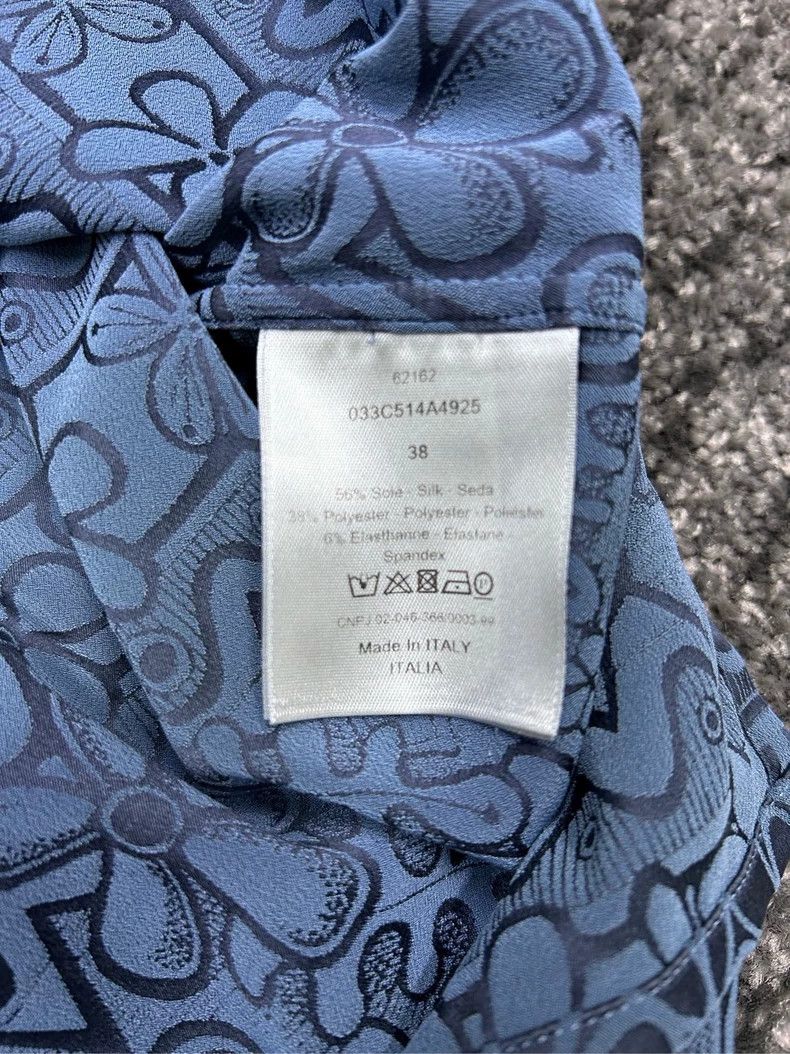 Dior Dior Stussy Short Sleeve Silk Shirt Size US S / EU 44-46 / 1 - 5 Thumbnail