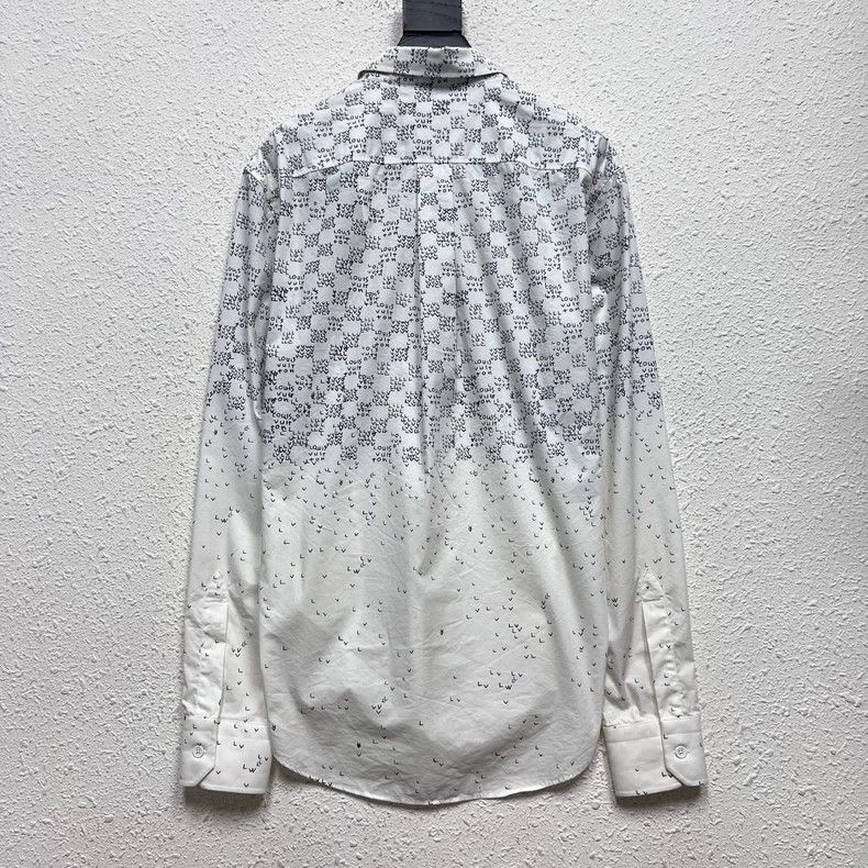 Louis Vuitton Louis Vuitton Long Sleeve Logo Shirt Size US S / EU 44-46 / 1 - 2 Thumbnail