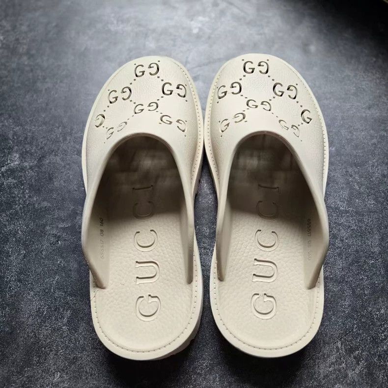 Gucci GUCCI Hollow Double G Slide Sandals Size 42 Size US 8 / EU 41 - 6 Thumbnail