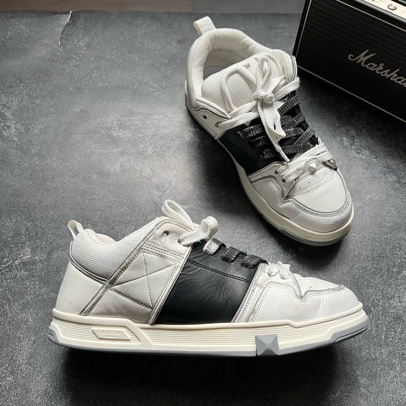 Valentino Valentino Open Skate Black White Sneakers Size US 9 / EU 42 - 3 Thumbnail