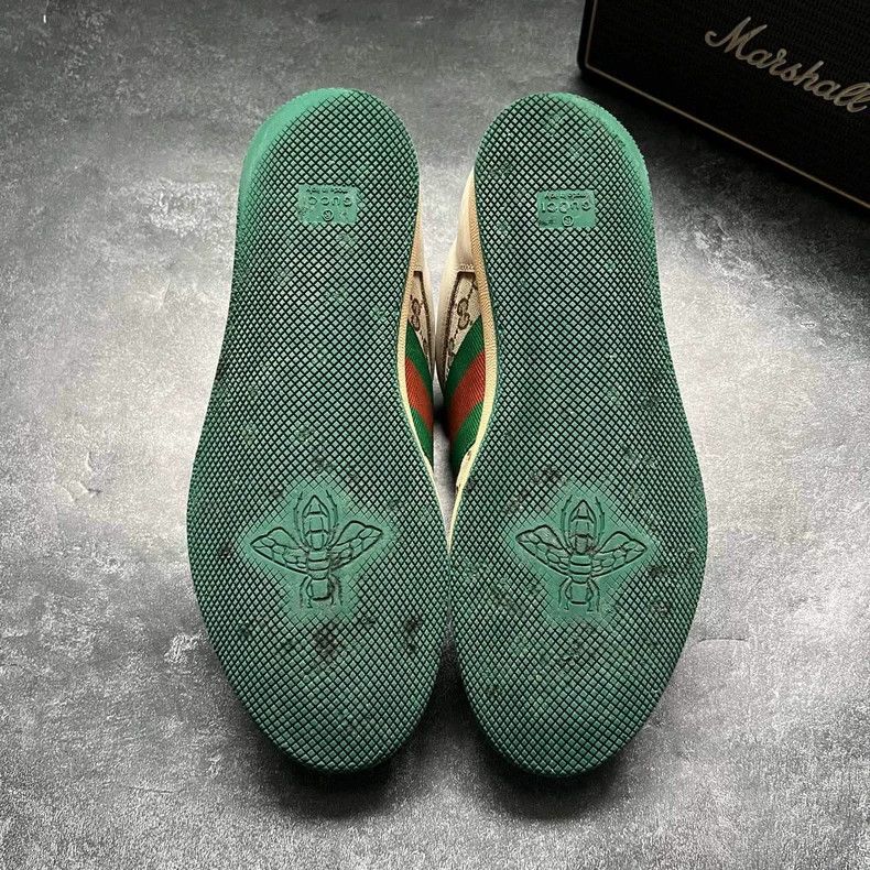 Gucci Gucci Printed Sneaker with Vintage Effect Size US 7 / EU 40 - 7 Thumbnail