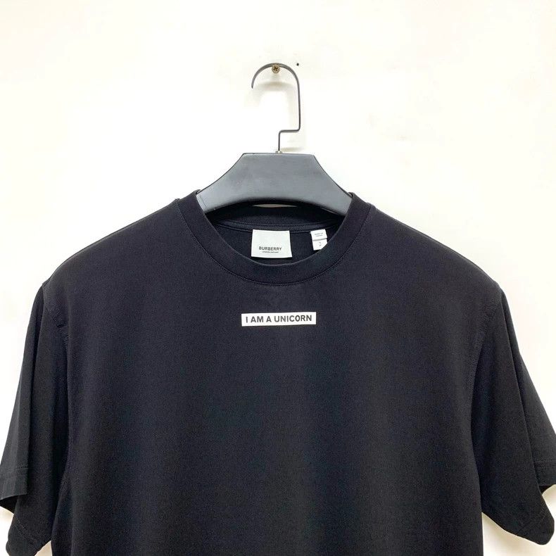 Burberry Burberry Black Printed Short Sleeve Shirt Size US S / EU 44-46 / 1 - 5 Thumbnail