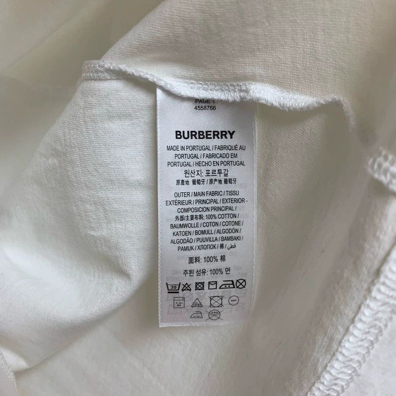 Burberry Burberry Logo Printed Short Sleeve T-Shirt Size US XL / EU 56 / 4 - 4 Thumbnail