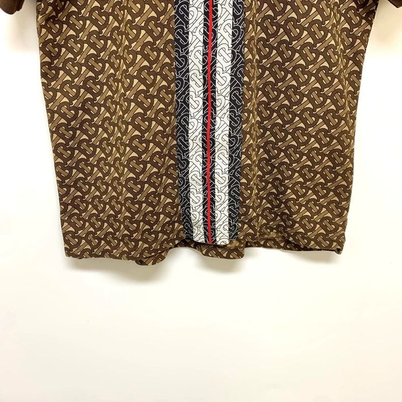 Burberry Burberry Polo Shirt with Logo and Pattern Size US L / EU 52-54 / 3 - 6 Thumbnail