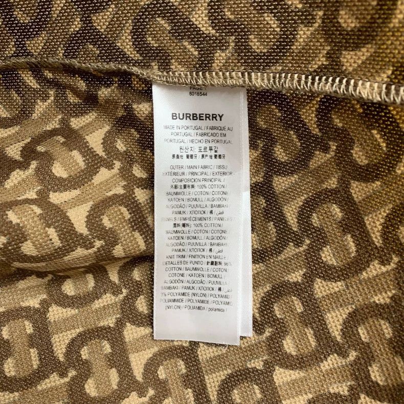 Burberry Burberry Polo Shirt with Logo and Pattern Size US L / EU 52-54 / 3 - 4 Thumbnail
