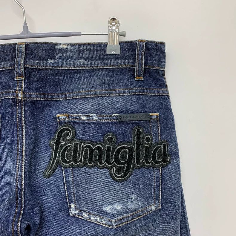 Dolce & Gabbana DG Distressed Denim Long Pants Size 44 Size US 44 / EU 60 - 8 Thumbnail