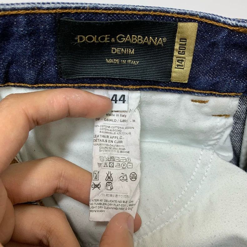 Dolce & Gabbana DG Distressed Denim Long Pants Size 44 Size US 44 / EU 60 - 4 Thumbnail