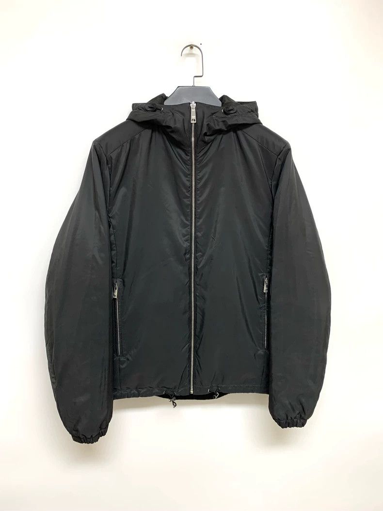 Prada Prada Black Reversible Cotton Jacket Size US L / EU 52-54 / 3 - 5 Thumbnail