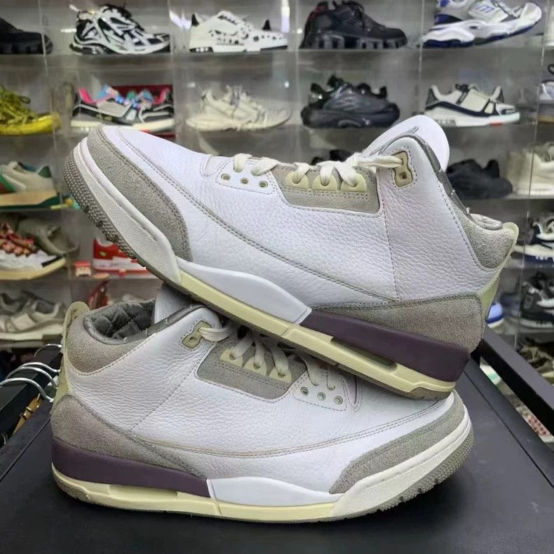 Amiri White High Top Sneakers in Good Condition Size US 10.5 / EU 43-44 - 4 Thumbnail