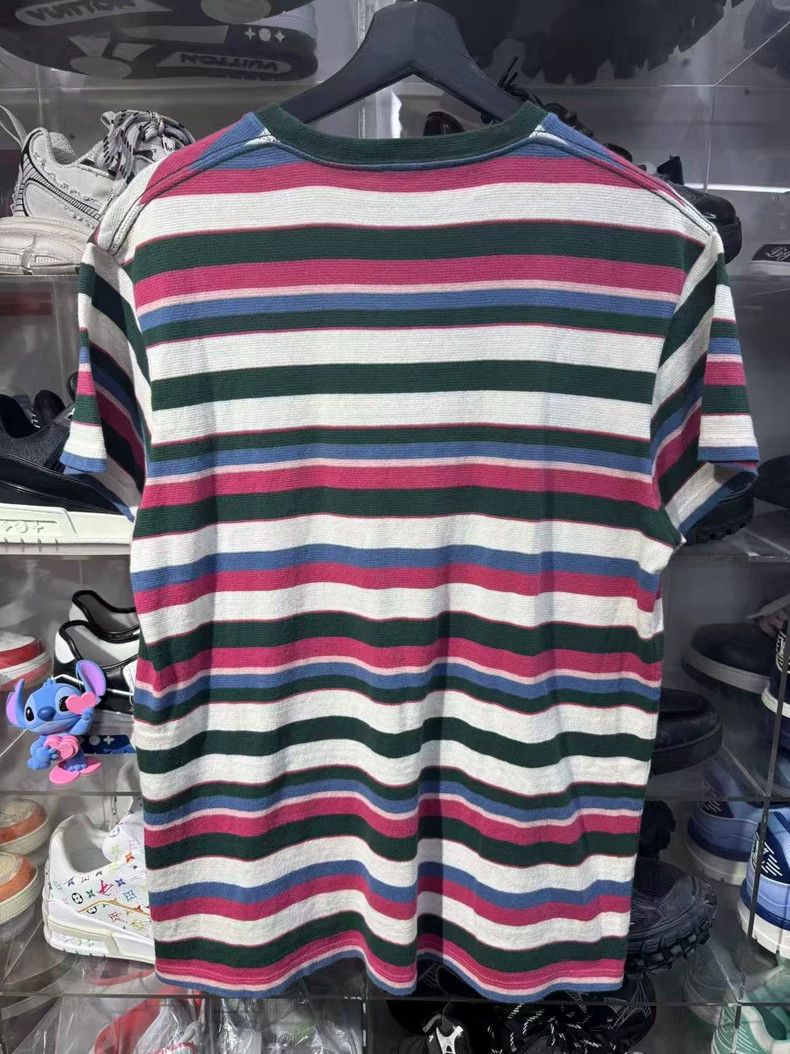 Loewe Loewe Striped Embroidered Short Sleeve Shirt Size US S / EU 44-46 / 1 - 3 Thumbnail