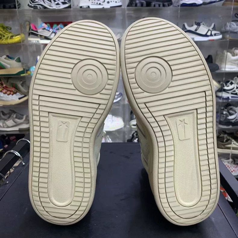 Rick Owens Rick Owens High-Top Sneakers in Ivory White Size US 10.5 / EU 43-44 - 6 Thumbnail