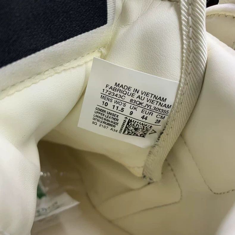 Rick Owens Rick Owens High-Top Sneakers in Ivory White Size US 10.5 / EU 43-44 - 9 Thumbnail