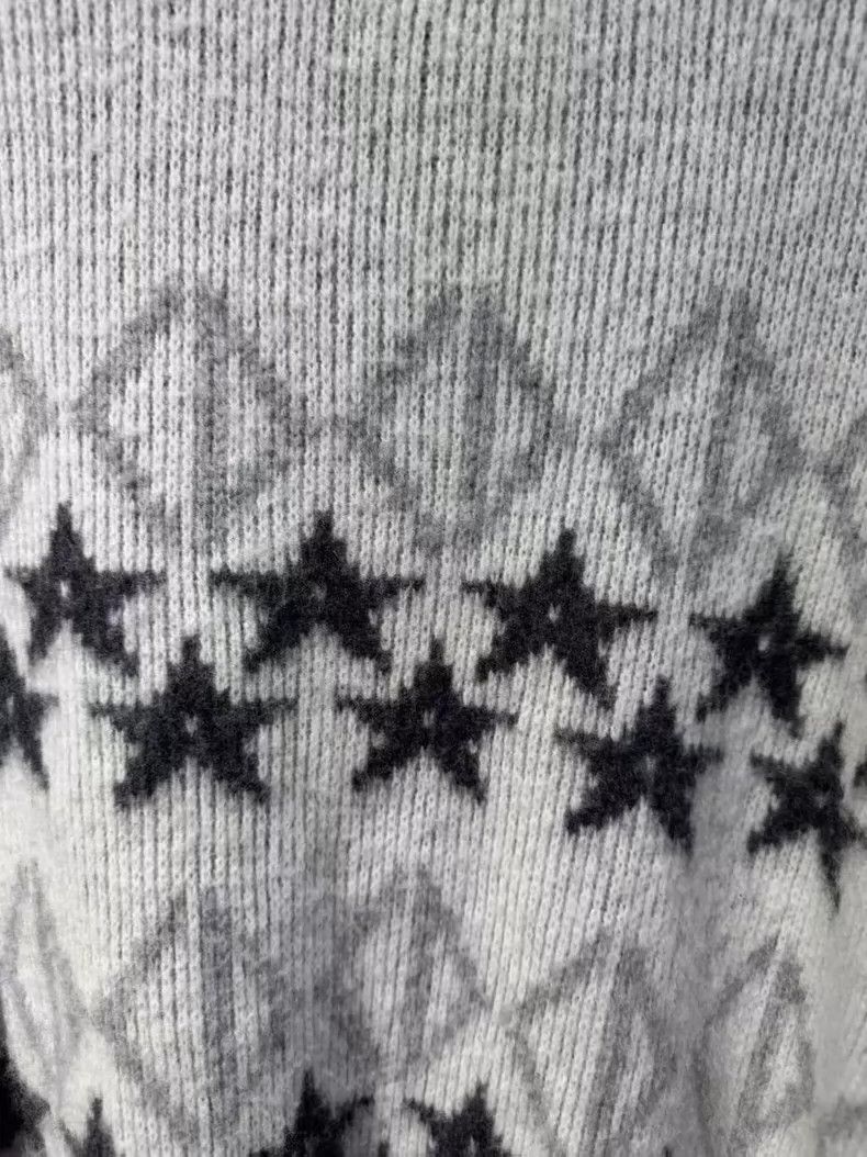 Dior New Dior Star Pattern Sweater XL Size Size US XL / EU 56 / 4 - 5 Thumbnail