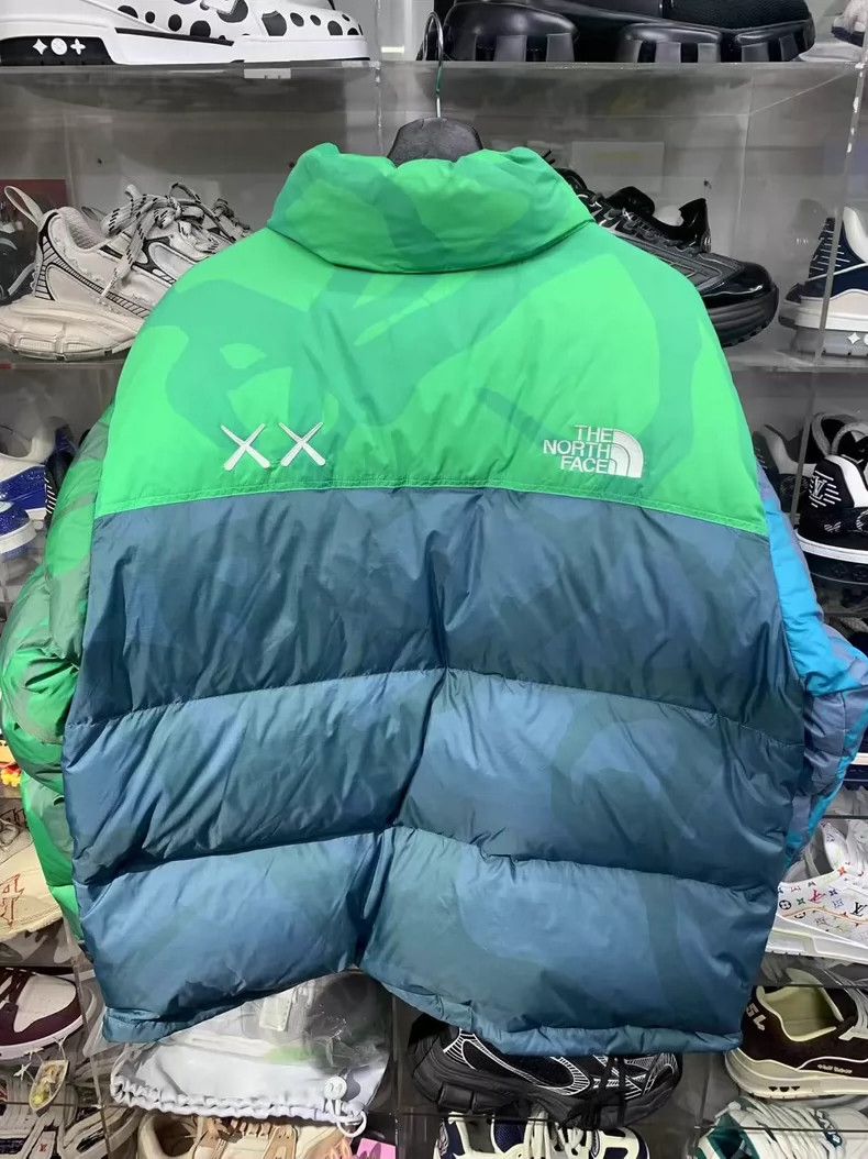 The North Face North Face 1996 KAWS Color Block Down Jacket Size US XL / EU 56 / 4 - 2 Thumbnail