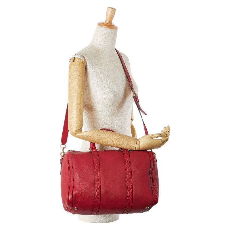 Gucci Gucci Gucci Microguccissima Leather 2way Bag Leather Shoulder Bag 247205 DUTY FREE for USA Size ONE SIZE - 16 Thumbnail