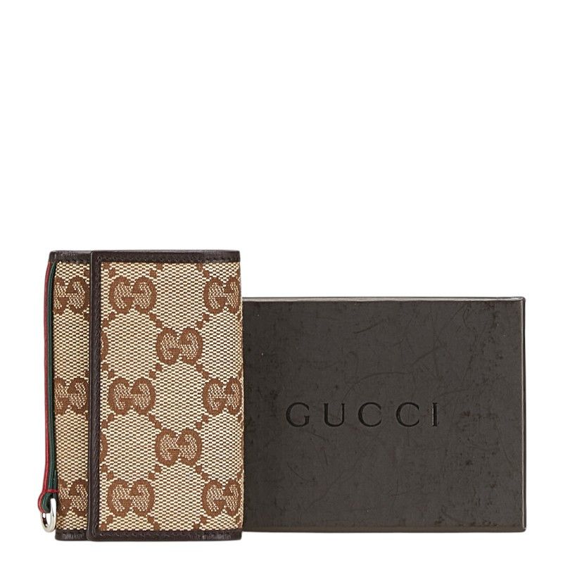 Gucci Gucci Gucci GG Canvas Sheline Key Case Canvas Key case 131928 DUTY FREE for USA Size ONE SIZE - 9 Thumbnail