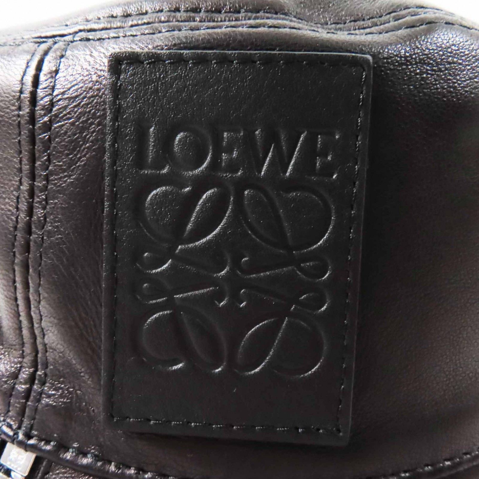 Loewe Loewe Loewe Anagram Lamb leather hat Leather Hats DUTY FREE for USA Size ONE SIZE - 8 Thumbnail