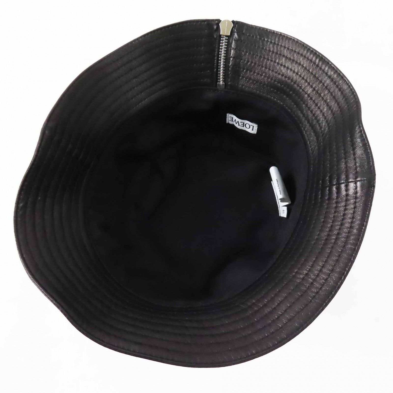 Loewe Loewe Loewe Anagram Lamb leather hat Leather Hats DUTY FREE for USA Size ONE SIZE - 7 Thumbnail