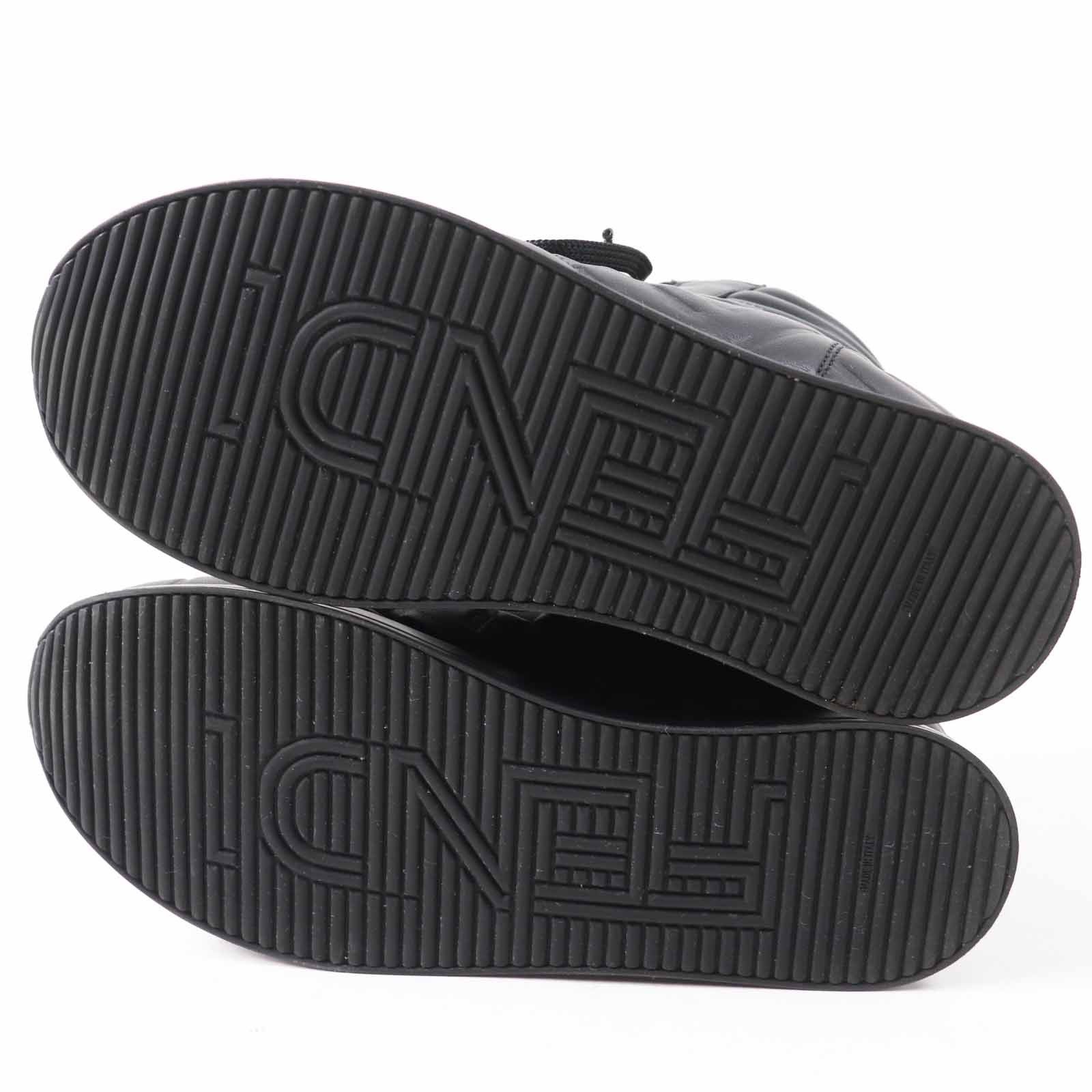 Fendi Fendi Fendi FF logo leather sneakers Leather Shoes 8E7045 DUTY FREE for USA Size ONE SIZE - 4 Thumbnail