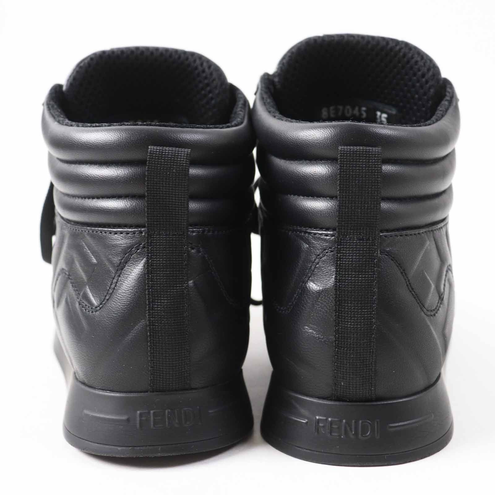 Fendi Fendi Fendi FF logo leather sneakers Leather Shoes 8E7045 DUTY FREE for USA Size ONE SIZE - 2 Thumbnail