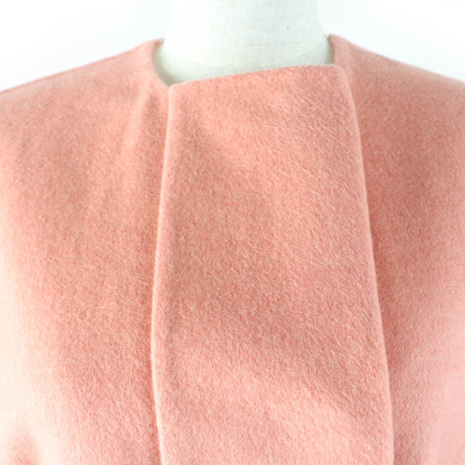 Hermes Hermes Hermes 2H0122DB 100% Cashmere Coat Natural Material Outerwear Size ONE SIZE - 4 Thumbnail