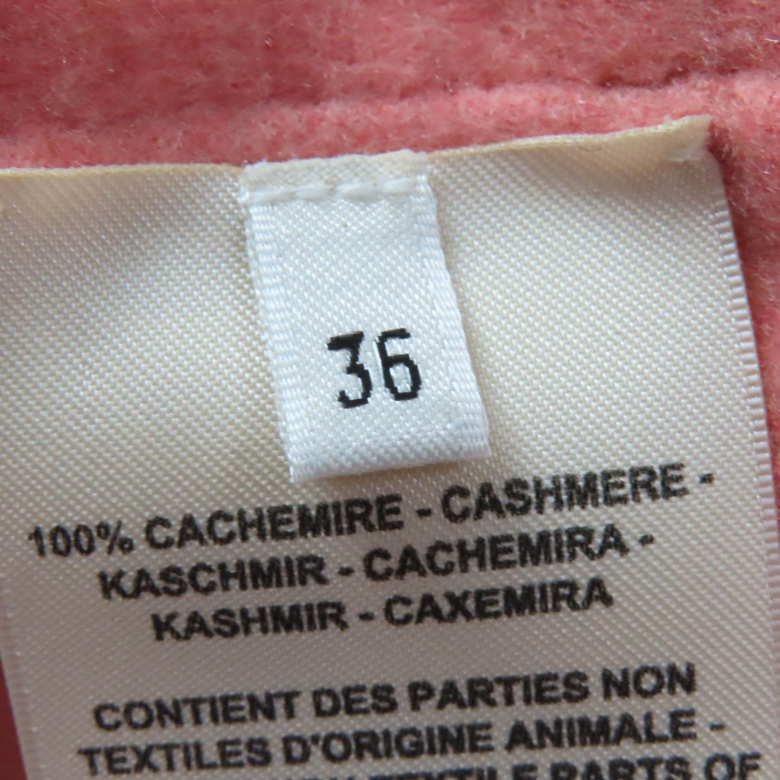 Hermes Hermes Hermes 2H0122DB 100% Cashmere Coat Natural Material Outerwear Size ONE SIZE - 9 Thumbnail