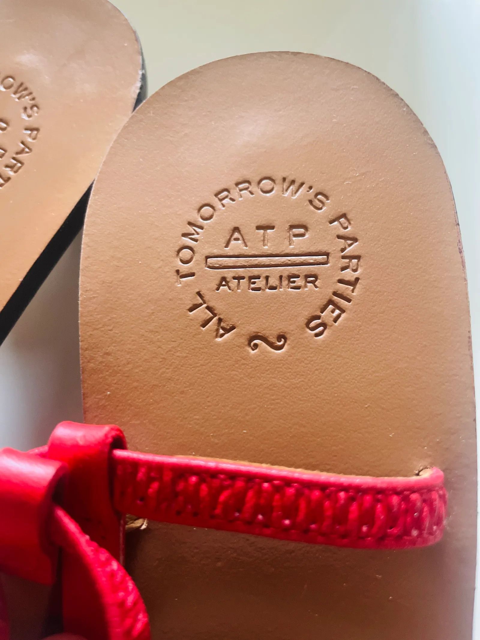 ATP Atelier ATP Atelier Nashi Sandals Size US 8 / IT 38 - 2 Thumbnail