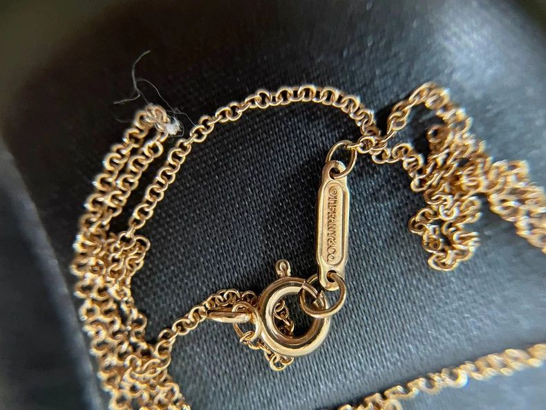 Tiffany & Co. Tiffany Rose Gold Key Necklace with Box Size ONE SIZE - 7 Thumbnail