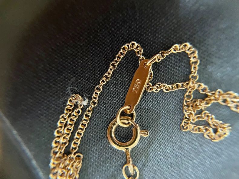 Tiffany & Co. Tiffany Rose Gold Key Necklace with Box Size ONE SIZE - 6 Thumbnail