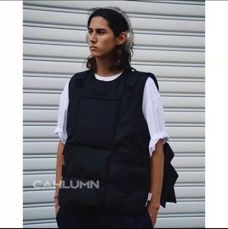Y-3 Cahlumn Tactical Vest 3M Cotton Black Size US L / EU 52-54 / 3 - 2 Thumbnail