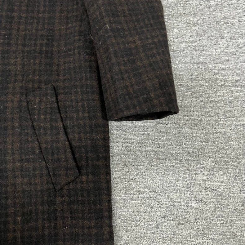 Bottega Veneta Bottega Veneta Plaid Wool Coat for Men Size US L / EU 52-54 / 3 - 4 Thumbnail