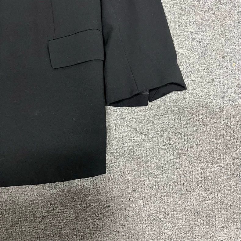 Bottega Veneta Bottega Veneta Black Wool Blazer Jacket Size US M / EU 48-50 / 2 - 4 Thumbnail
