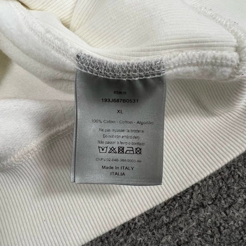 Dior Dior Artist Kenny Collaboration White Sweatshirt Size US XL / EU 56 / 4 - 7 Thumbnail