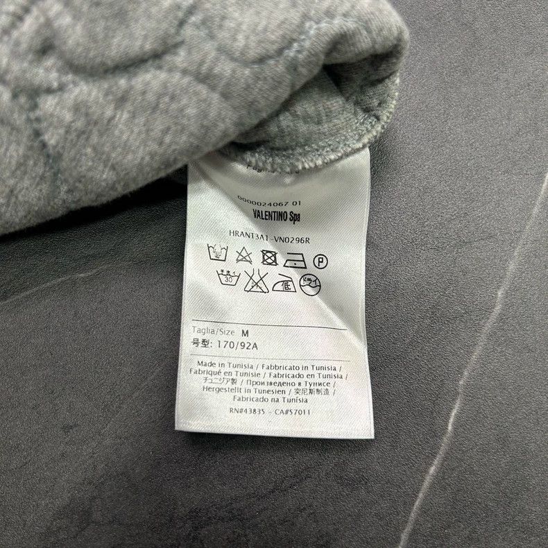 Valentino Valentino Gray Pullover Sweatshirt Size M Size US M / EU 48-50 / 2 - 5 Thumbnail