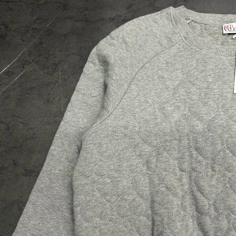 Valentino Valentino Gray Pullover Sweatshirt Size M Size US M / EU 48-50 / 2 - 3 Thumbnail