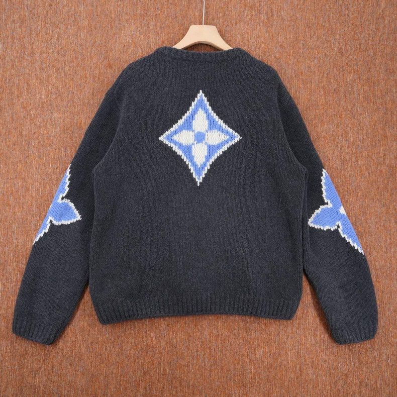 Louis Vuitton Louis Vuitton Gray Ski Sweater Size 4L Size US L / EU 52-54 / 3 - 2 Thumbnail